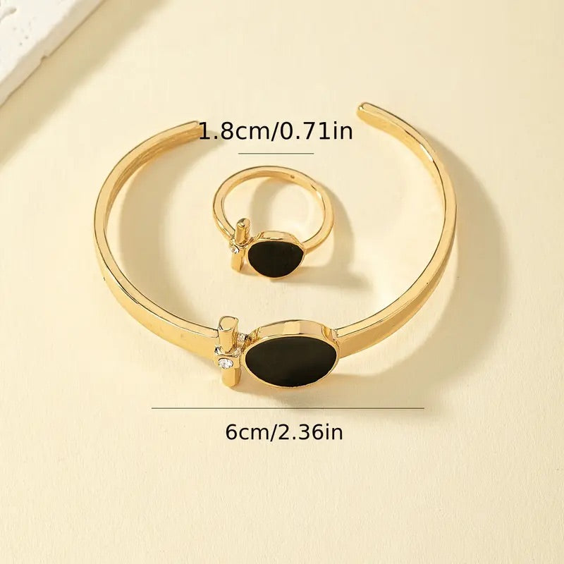Luxuriöses 3-teiliges Brautschmuck-Set mit Krone