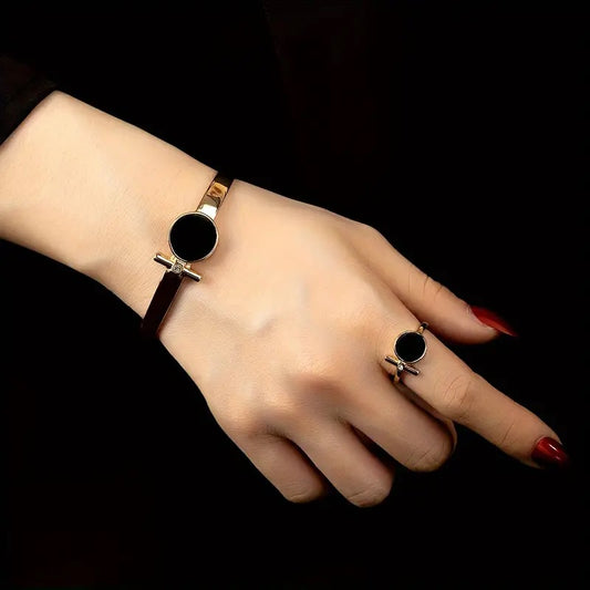 Luxuriöses 3-teiliges Brautschmuck-Set mit Krone